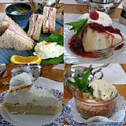 ランチと3種のケーキ ランチと3種のケーキド